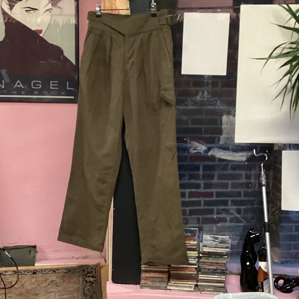 Banana Republic Olive Straight Leg Pants